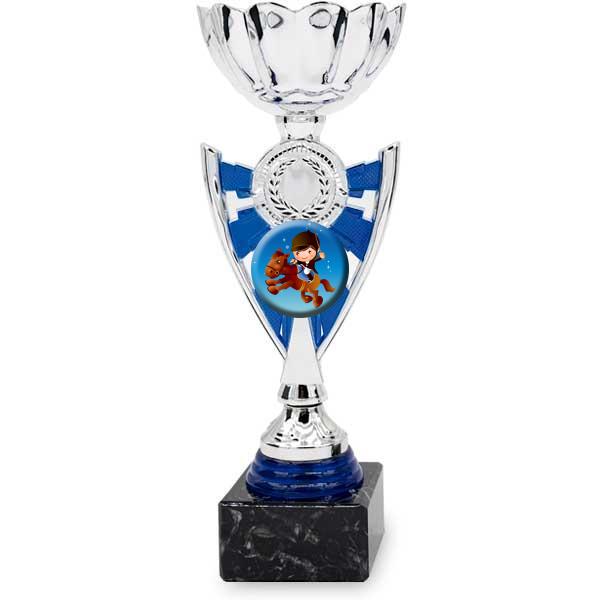 Taça porta-discos bicolor