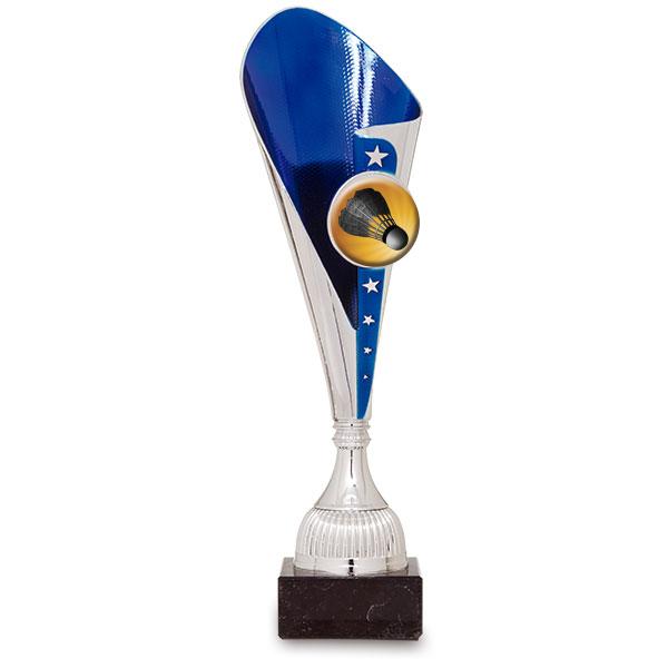Portadischi blu e argento