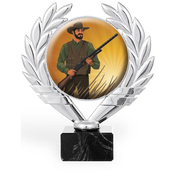 Laurel decoration disc holder