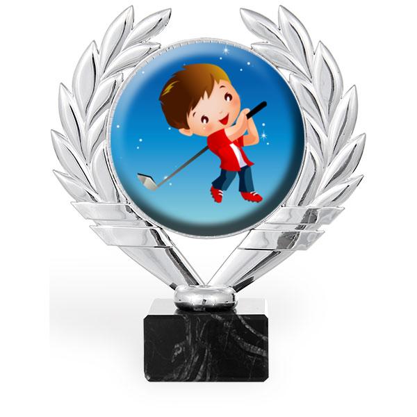 Laurel decoration disc holder