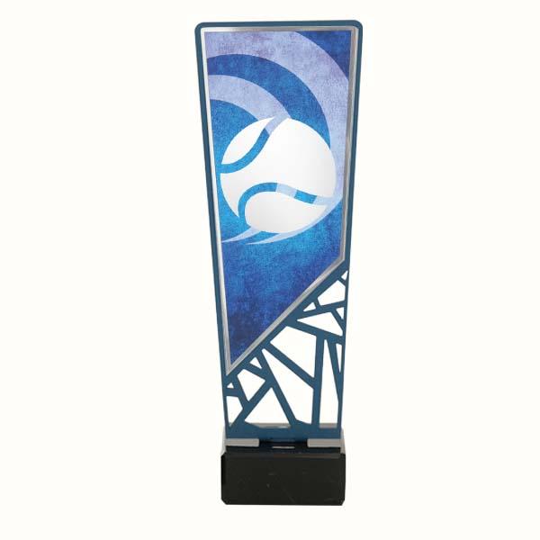 Trophée de tennis en fer