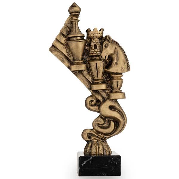 Trophée échecs en résine