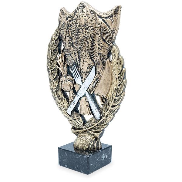 Trophée en résine pour cuisine