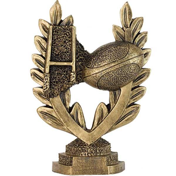 Rugby laurel trophy